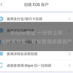 Bitpie地址 一分钟上手比特派钱包，轻松管理多链资产