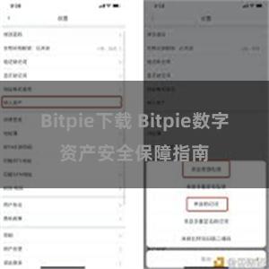 Bitpie下载 Bitpie数字资产安全保障指南