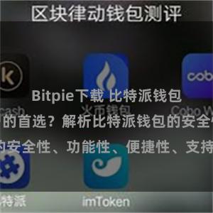 Bitpie下载 比特派钱包为何是专业用户的首选？解析比特派钱包的安全性、功能性、便捷性、支持性等优势。