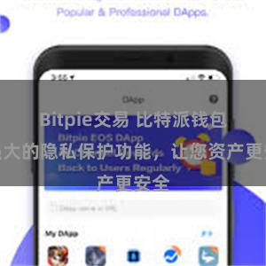 Bitpie交易 比特派钱包：强大的隐私保护功能，让您资产更安全