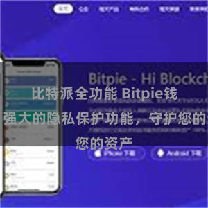 比特派全功能 Bitpie钱包：强大的隐私保护功能，守护您的资产