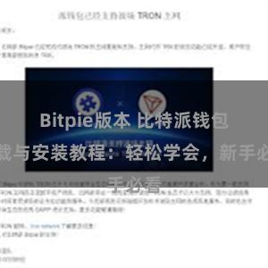 Bitpie版本 比特派钱包下载与安装教程：轻松学会，新手必看