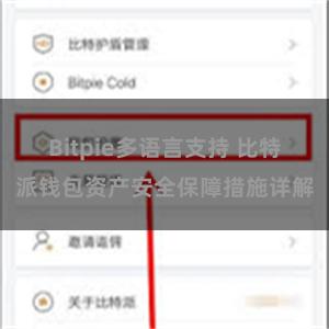 Bitpie多语言支持 比特派钱包资产安全保障措施详解