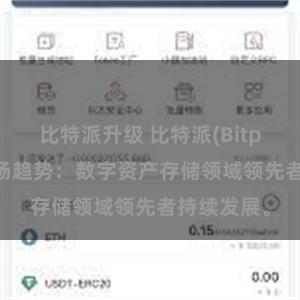 比特派升级 比特派(Bitpie)钱包市场趋势：数字资产存储领域领先者持续发展。