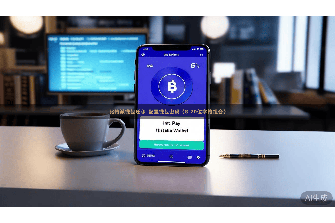 比特派钱包迁移 配置钱包密码(8-20位字符组合)