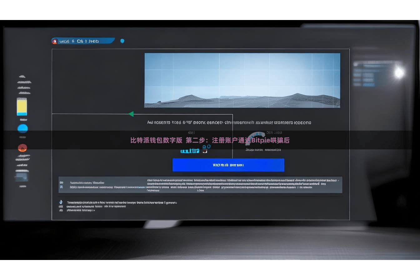 比特派钱包数字版  第二步：注册账户通达Bitpie哄骗后