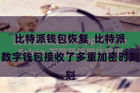 比特派钱包恢复  比特派数字钱包接收了多重加密时刻